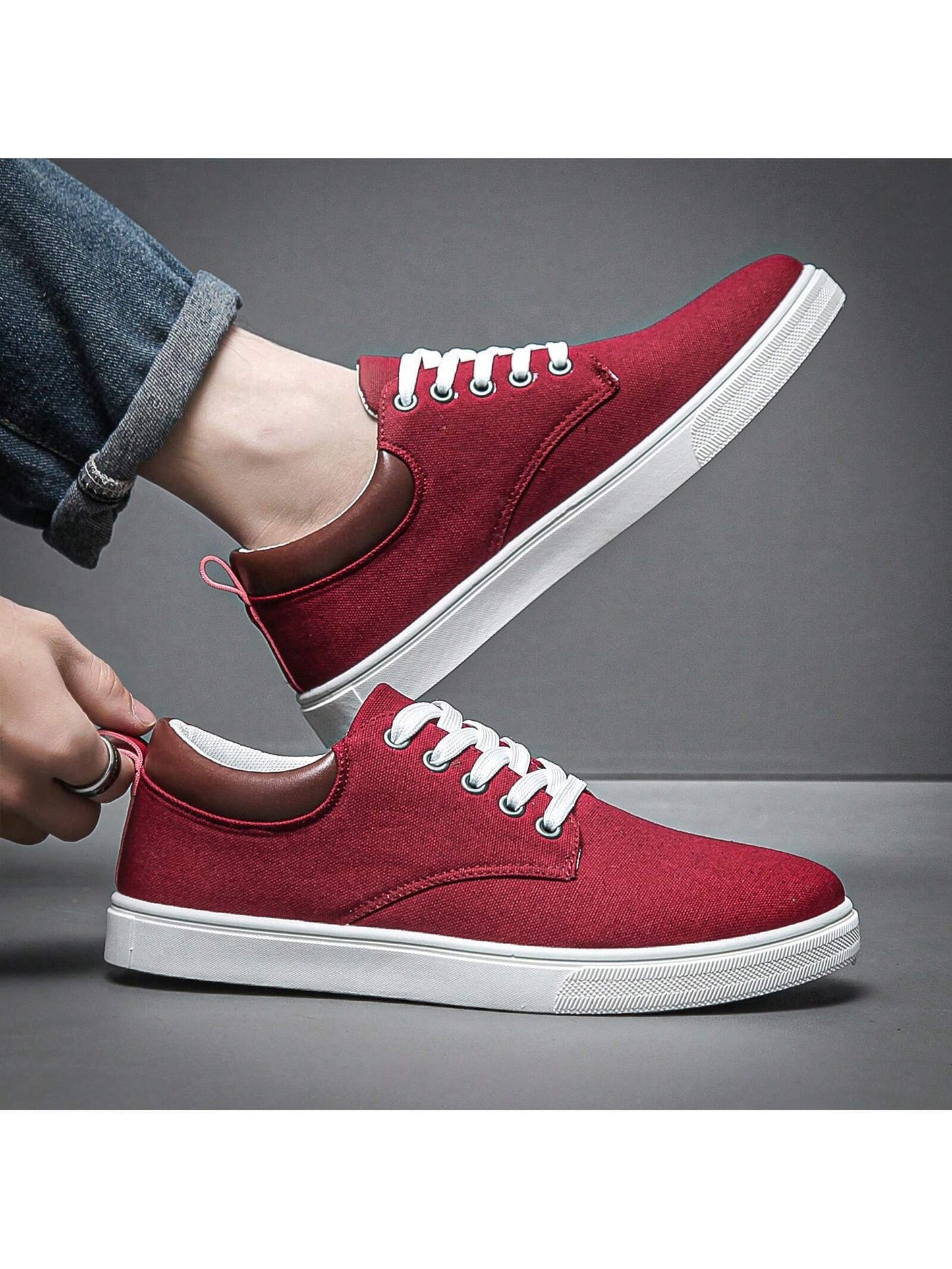 Versatile Men's Slip-On Casual Athletic Shoes