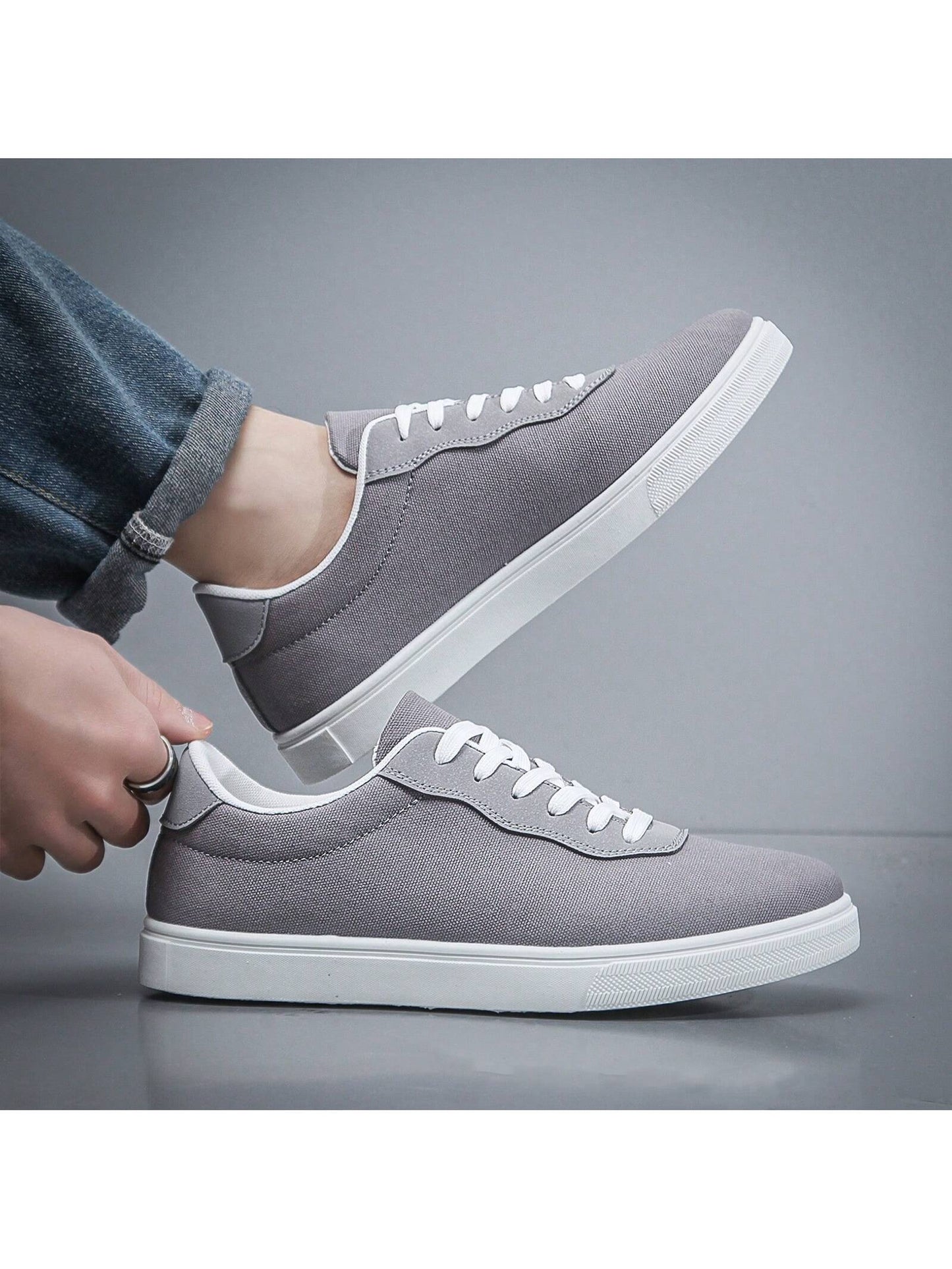 Versatile Men's Slip-On Casual Athletic Shoes