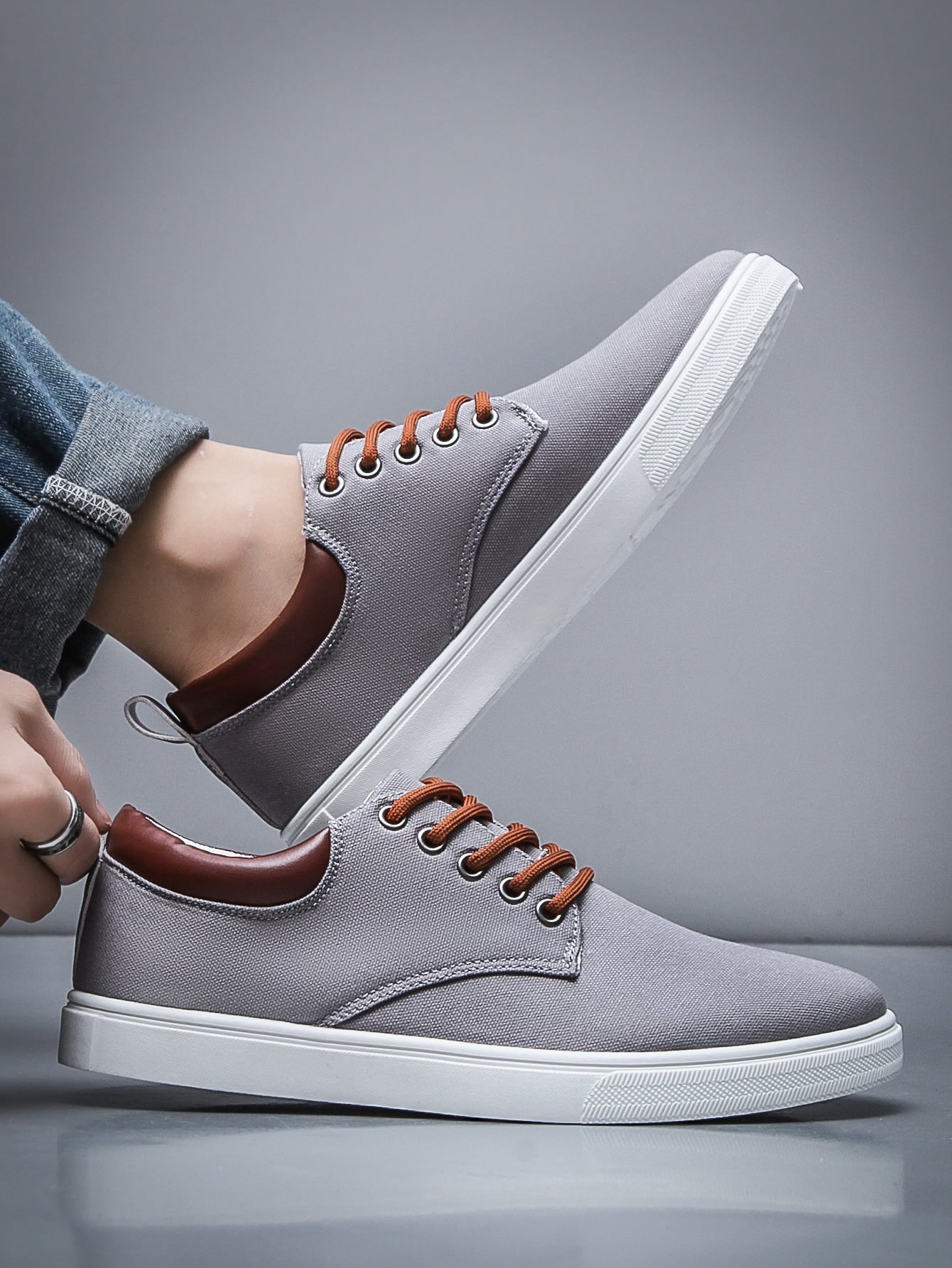 Versatile Men's Slip-On Casual Athletic Shoes