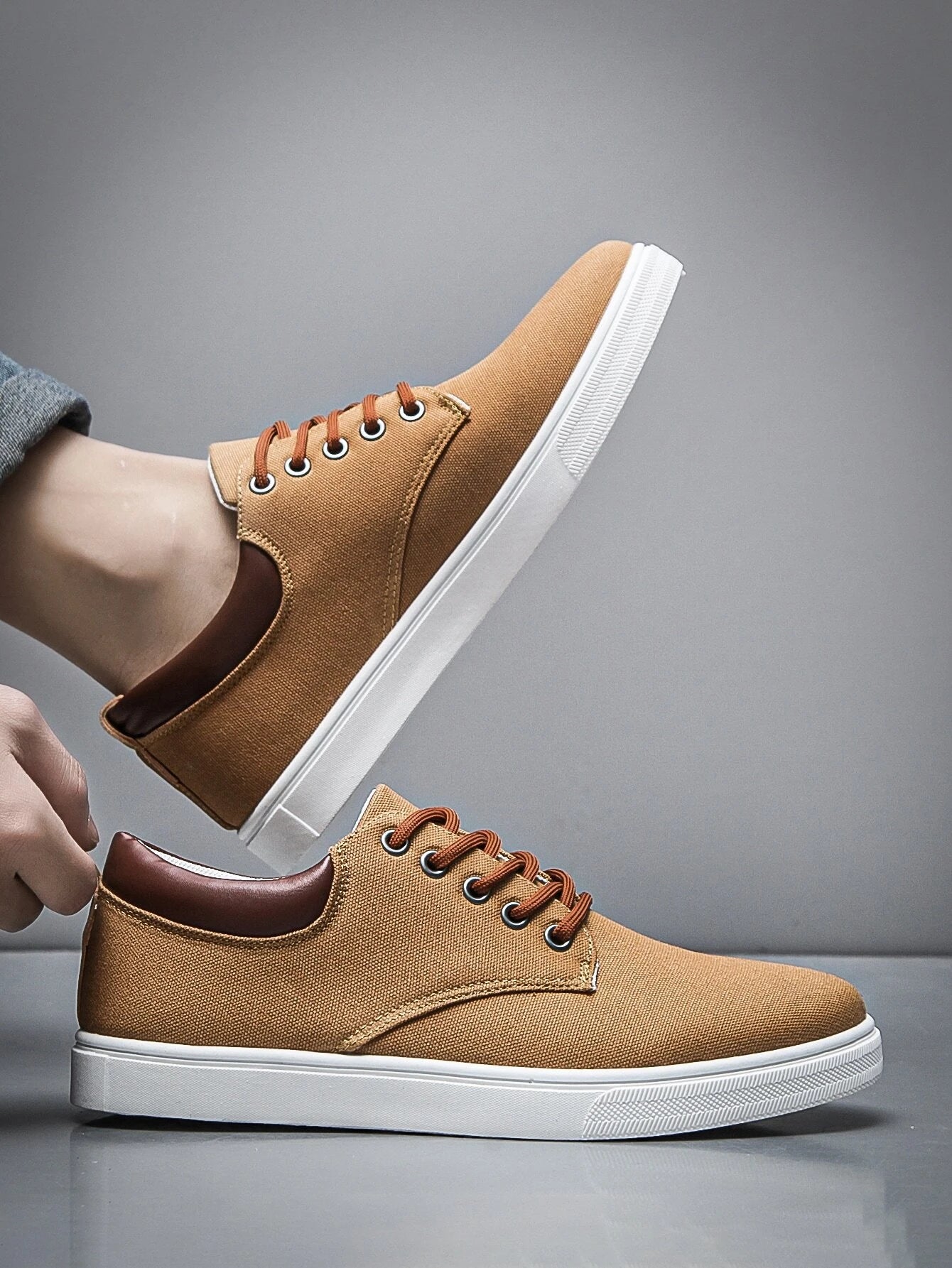 Versatile Men's Slip-On Casual Athletic Shoes