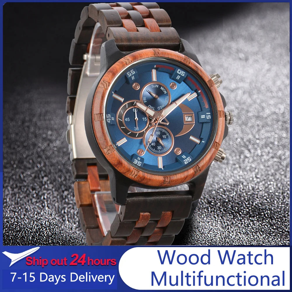 Wooden Watches for Men Fashion Wood Watch