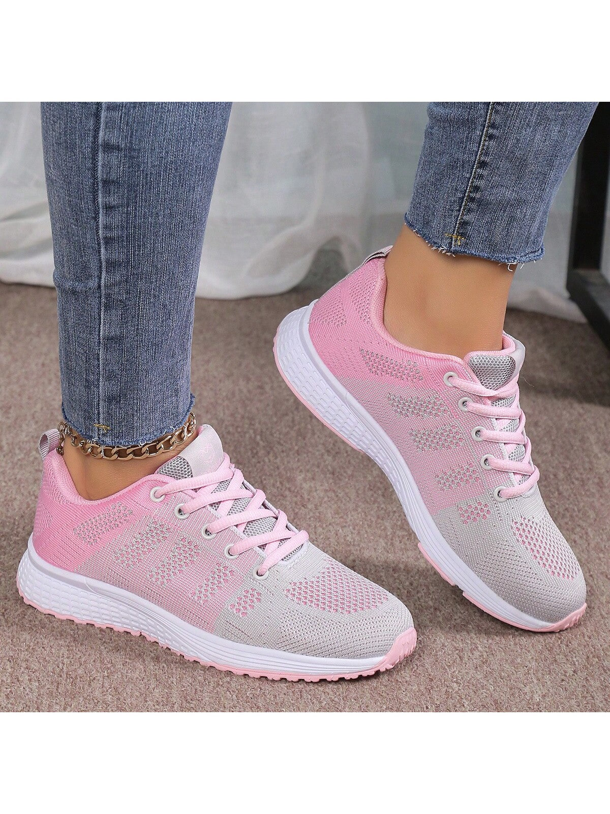 Women's Fashion Sport Shoes: Breathable Mesh