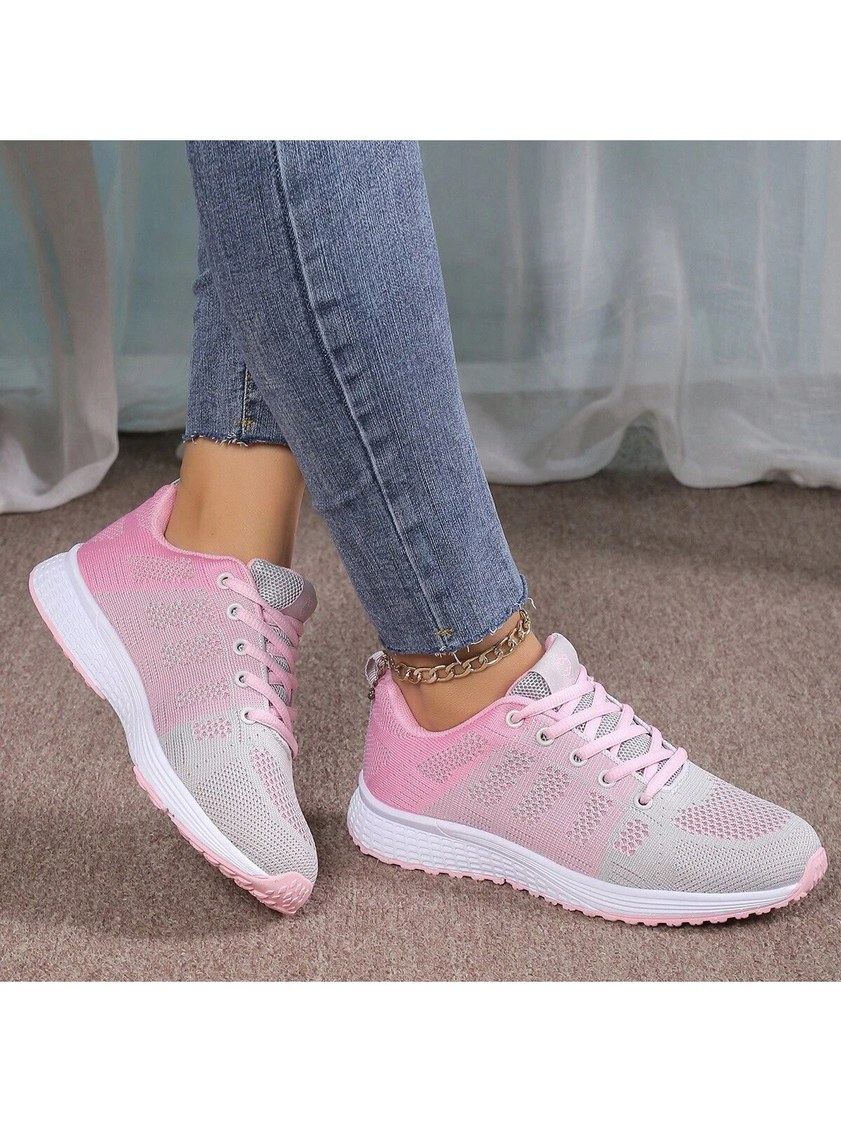 Women's Fashion Sport Shoes: Breathable Mesh