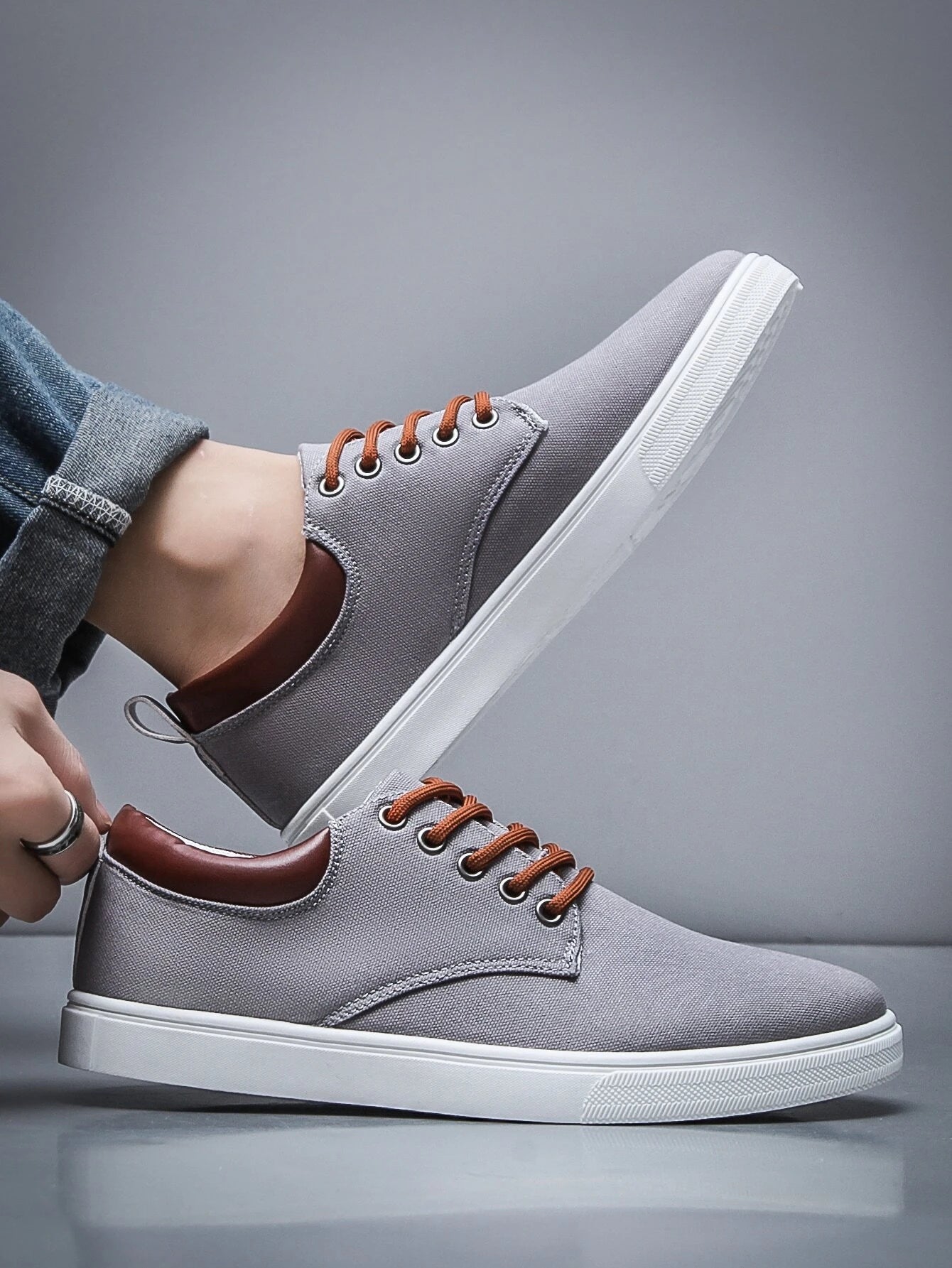 Versatile Men's Slip-On Casual Athletic Shoes