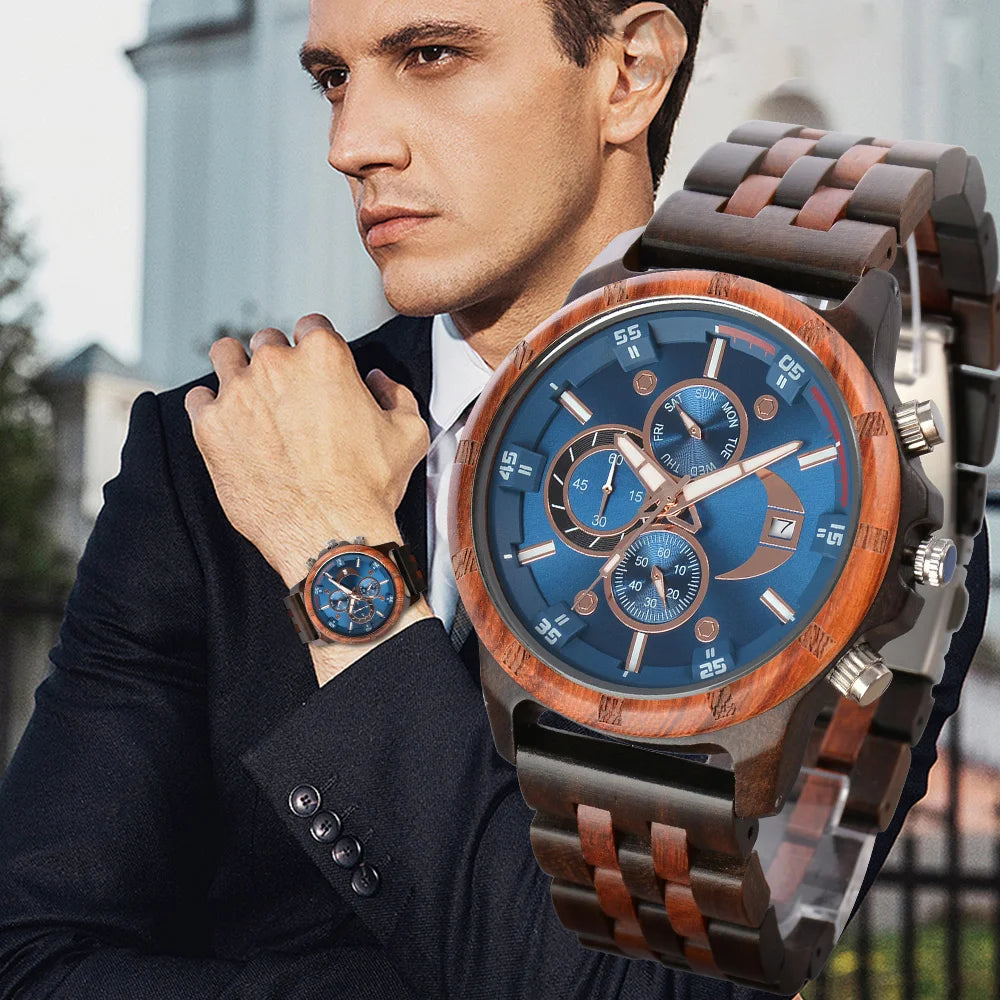 Wooden Watches for Men Fashion Wood Watch